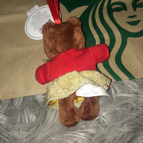 Starbucks bearista ornament limited edition plush - Picture 5 of 5